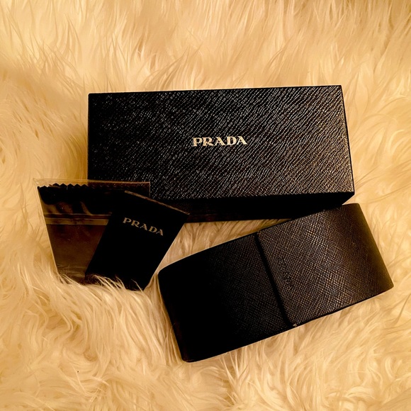 Authentic Prada Sunglass Case